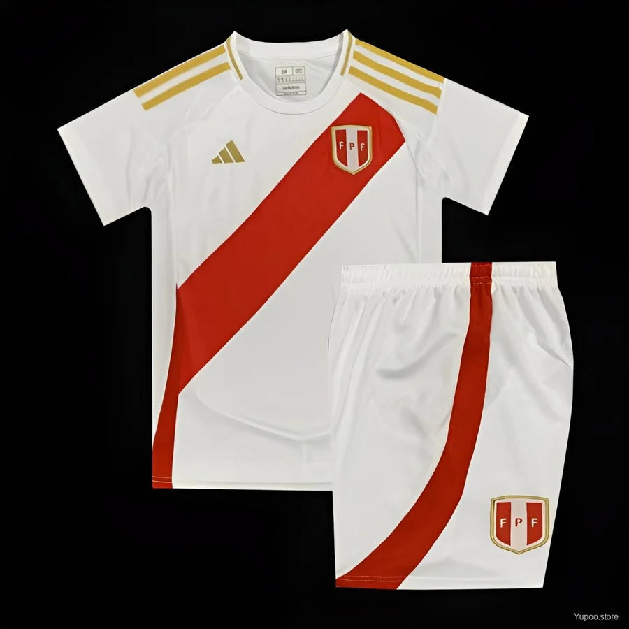 Kit ensemble Pérou Peru domicile adulte/enfant 2024/25