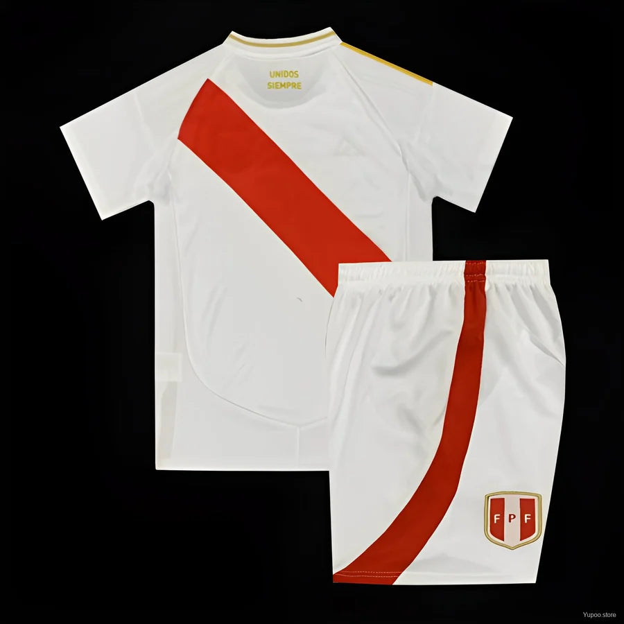 Kit ensemble Pérou Peru domicile adulte/enfant 2024/25