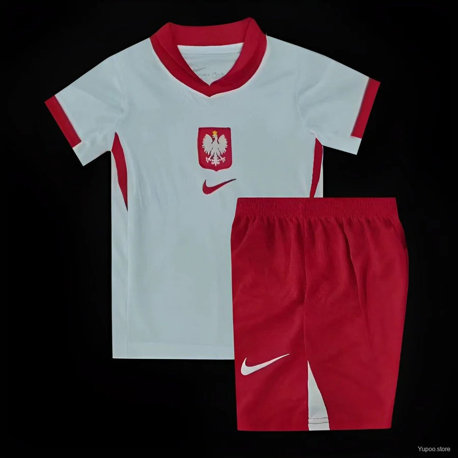 Kit ensemble Pologne Poland domicile adulte/enfant 2024/25