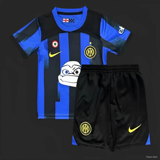 Kit ensemble football Inter milan domicile Tortue Ninja Turtles 2023/24