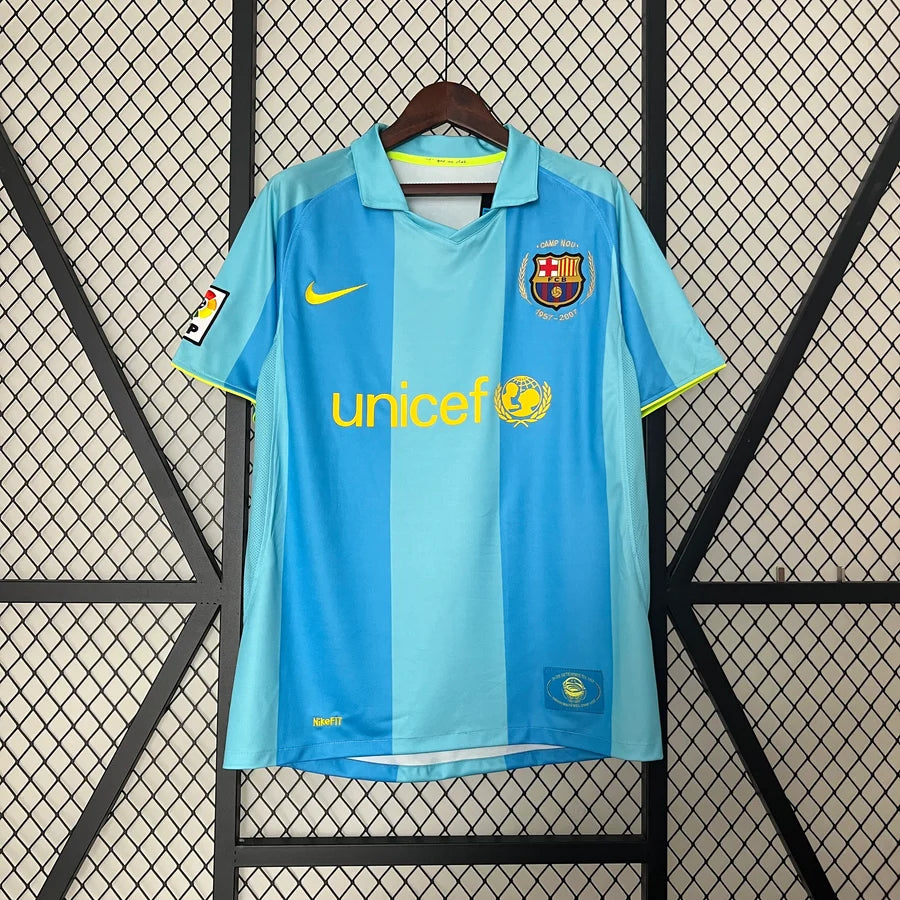 Maillot football FC Barcelone Barcelona extérieur 2007/08