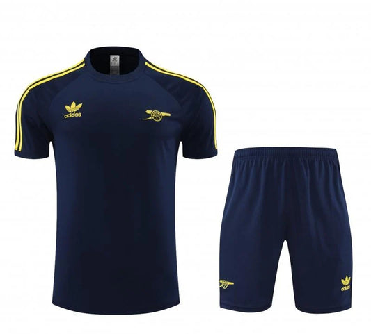 Kit ensemble football Arsenal training Bleu 2023/24