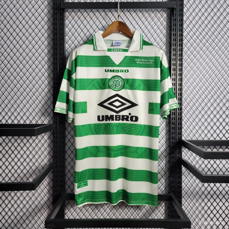 Maillot football domicile Celtic Champion 1998/1999