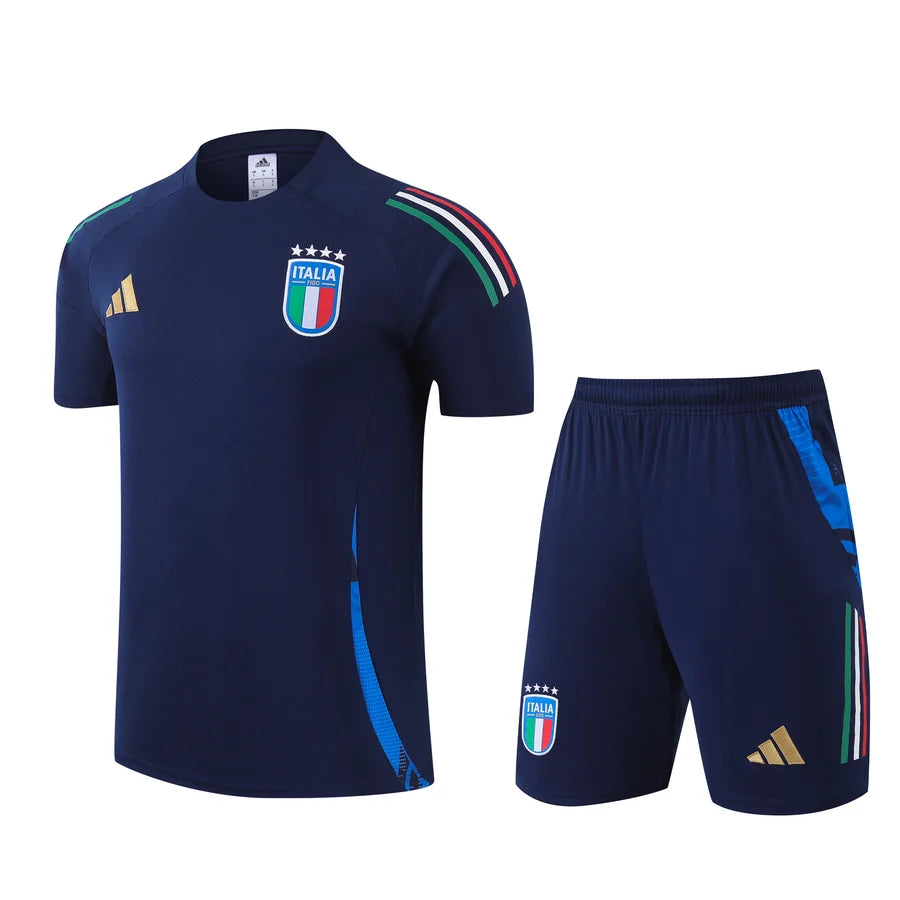 Kit ensemble football Italie/Italy training bleu 2023/24