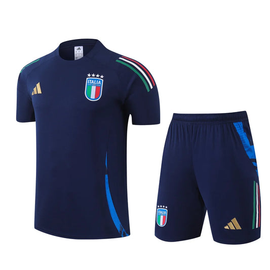 Kit ensemble football Italie/Italy training bleu 2023/24