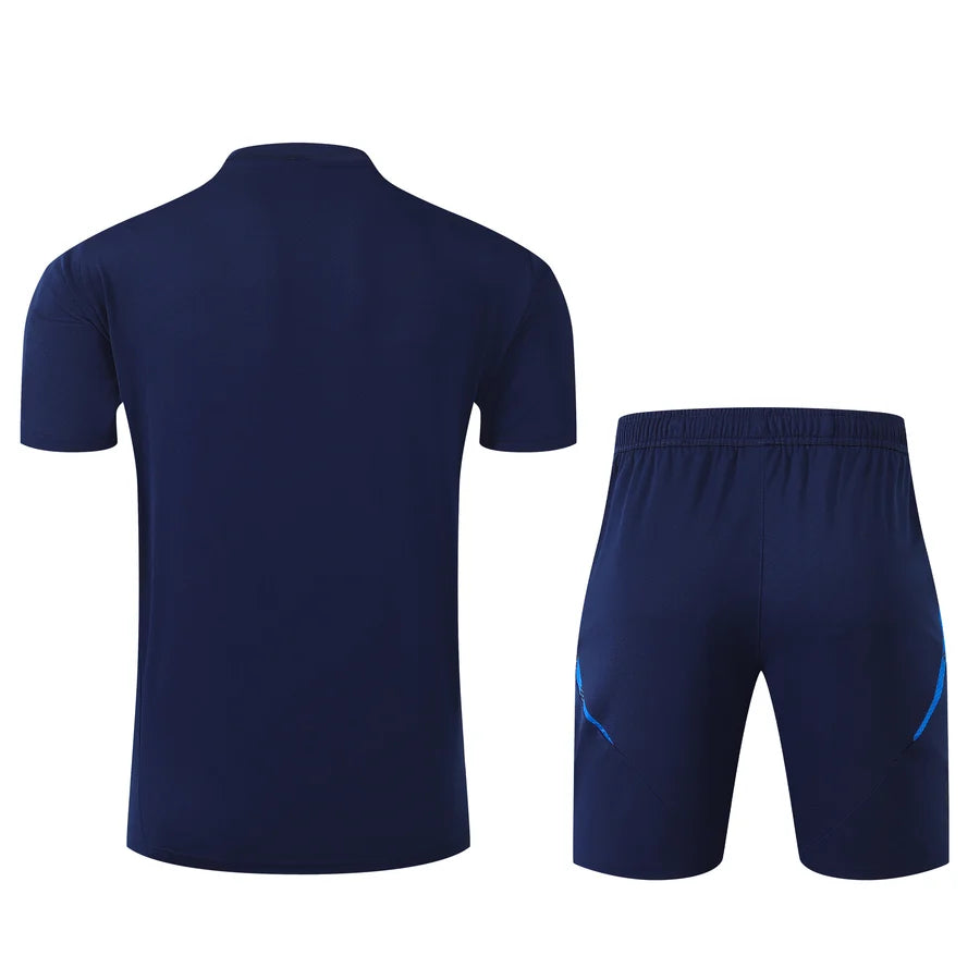 Kit ensemble football Italie/Italy training bleu 2023/24