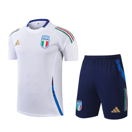 Kit ensemble football Italie/Italy training blanc 2024/25