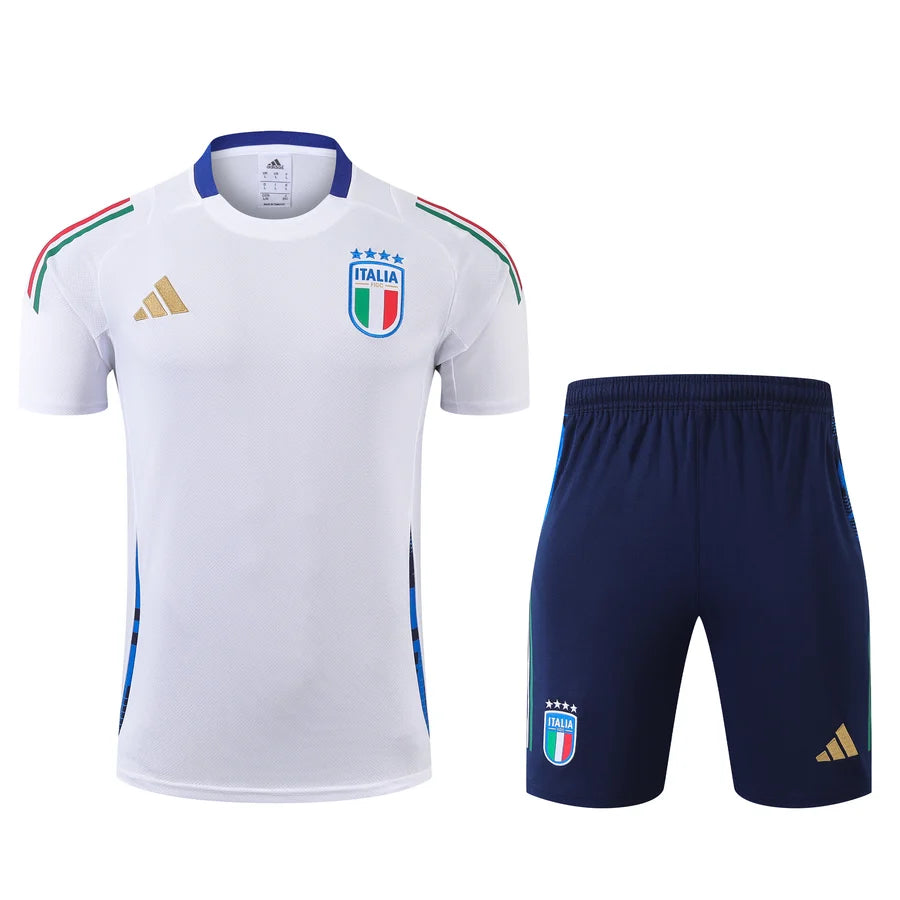 Kit ensemble football Italie/Italy training blanc 2024/25