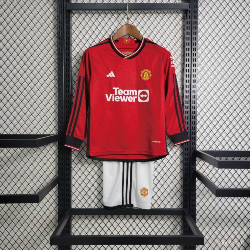 Kit ensemble football Manchester United domicile LS 2023/24