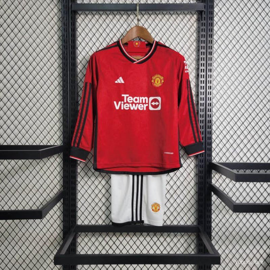 Kit ensemble football Manchester United domicile LS 2023/24