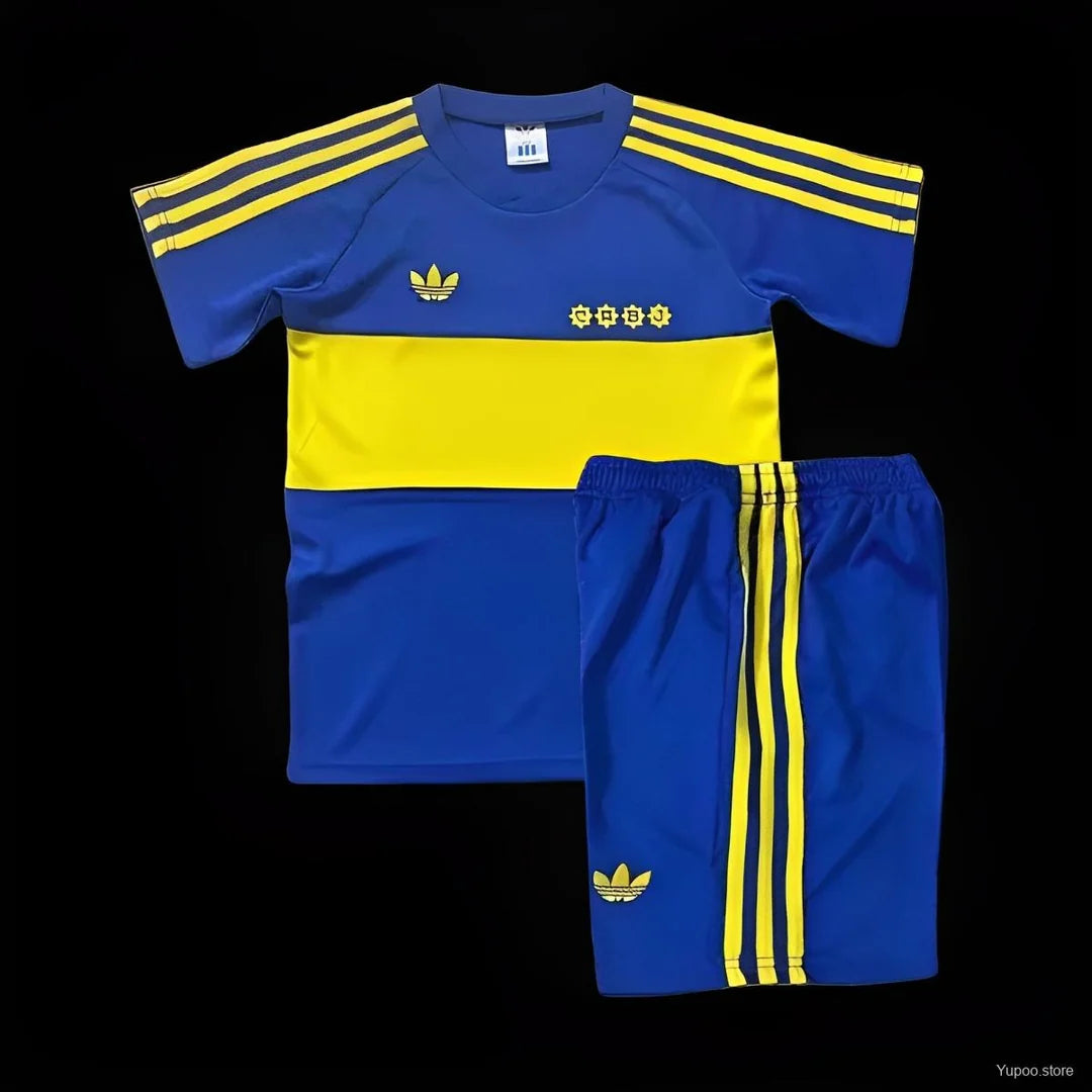 Kit ensemble football rétro Boca Junior domicile 1998