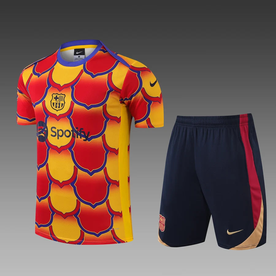 Kit ensemble football FC Barcelone Barcelona training 2024/25
