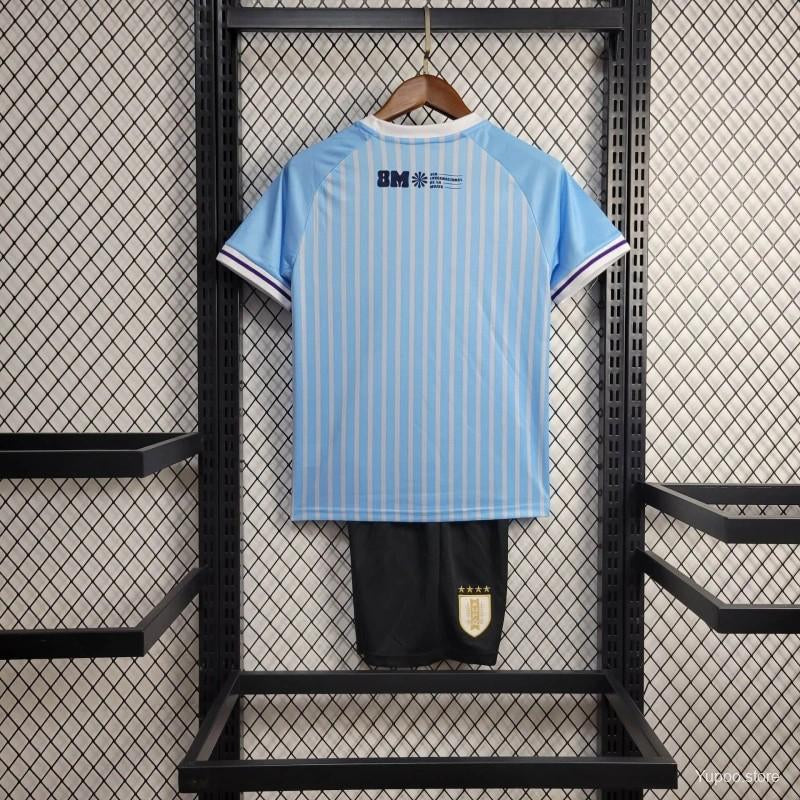 Kit ensemble football Uruguay domicile adulte/enfant 2024/25