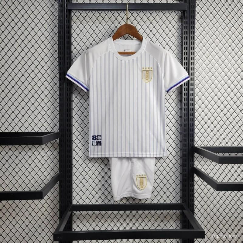 Kit ensemble football Uruguay extérieur adulte/enfant 2024/25