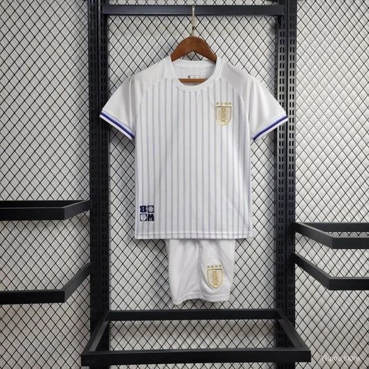 Kit ensemble football Uruguay extérieur adulte/enfant 2024/25