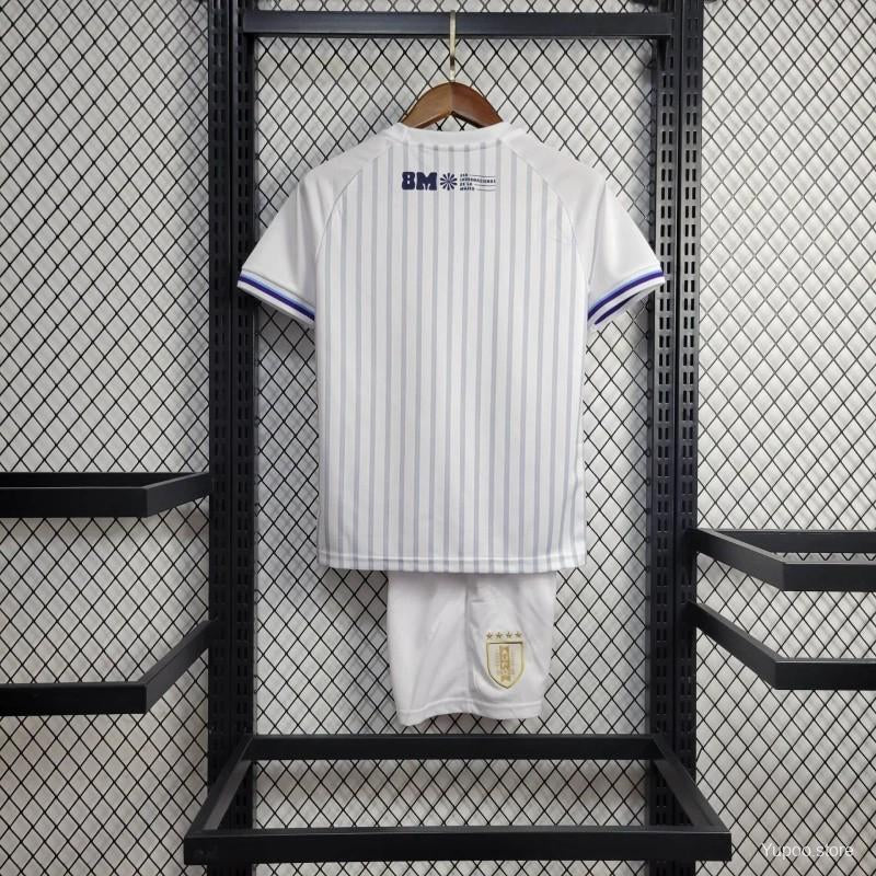 Kit ensemble football Uruguay extérieur adulte/enfant 2024/25