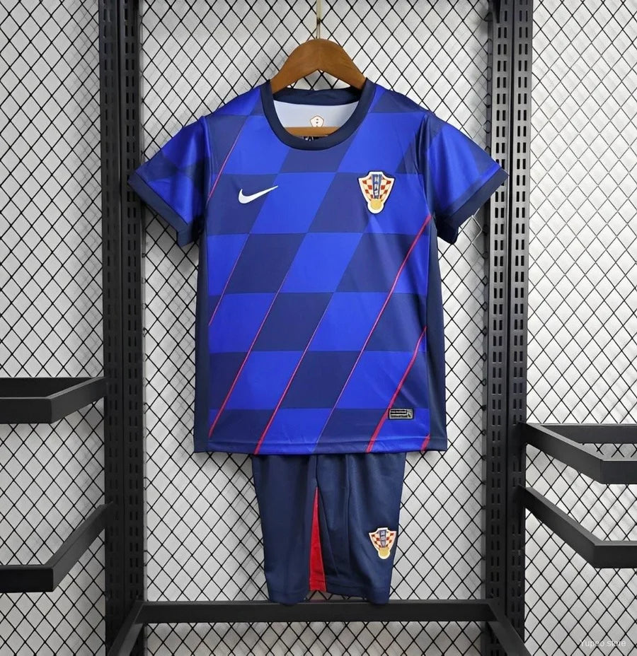 Kit ensemble football Croatie Croatia extérieur adulte/enfant 2024/25
