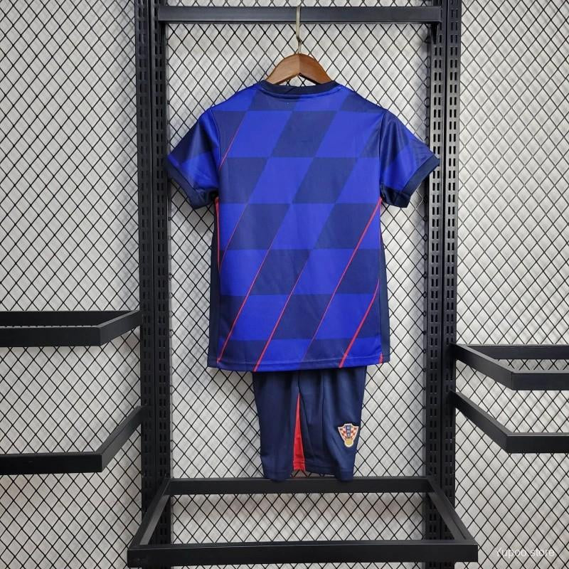 Kit ensemble football Croatie Croatia extérieur adulte/enfant 2024/25