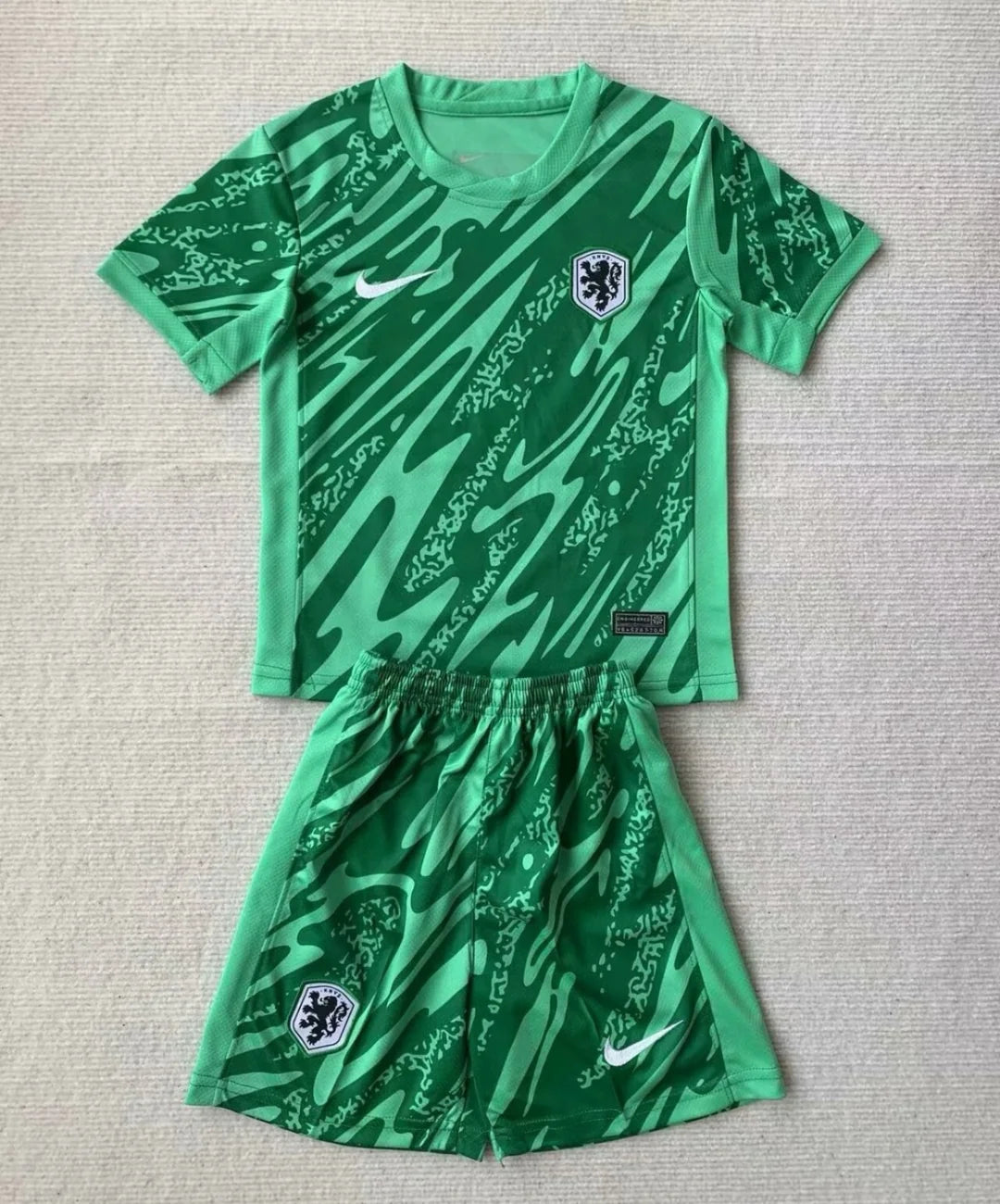 Kit ensemble football Pays-Bas Netherlands Holland gardien goalkeeper 2024/25