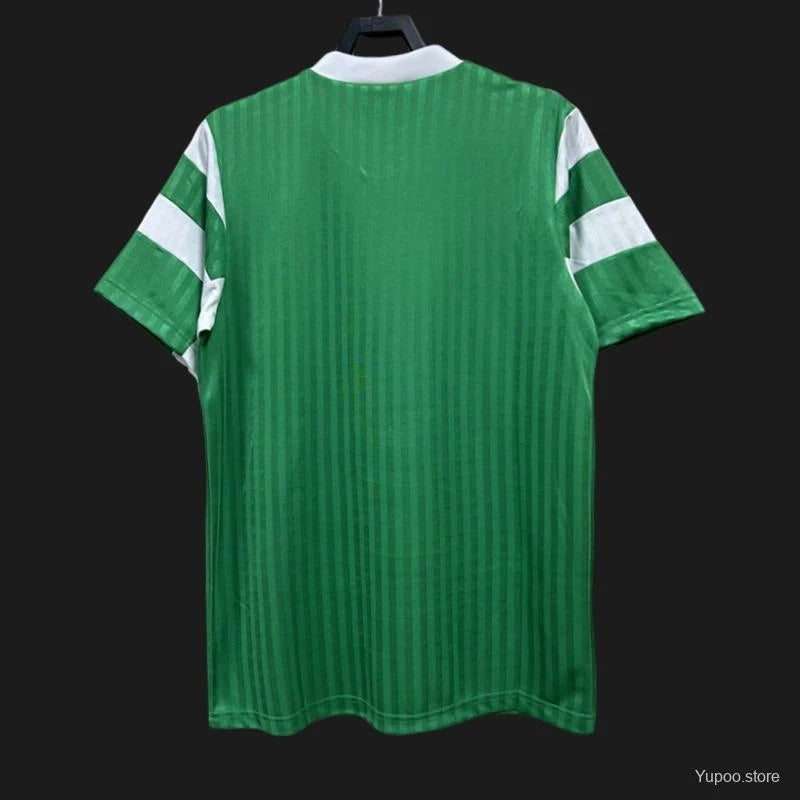 Maillot Cameroun/Cameroon Domicile Vert 1990