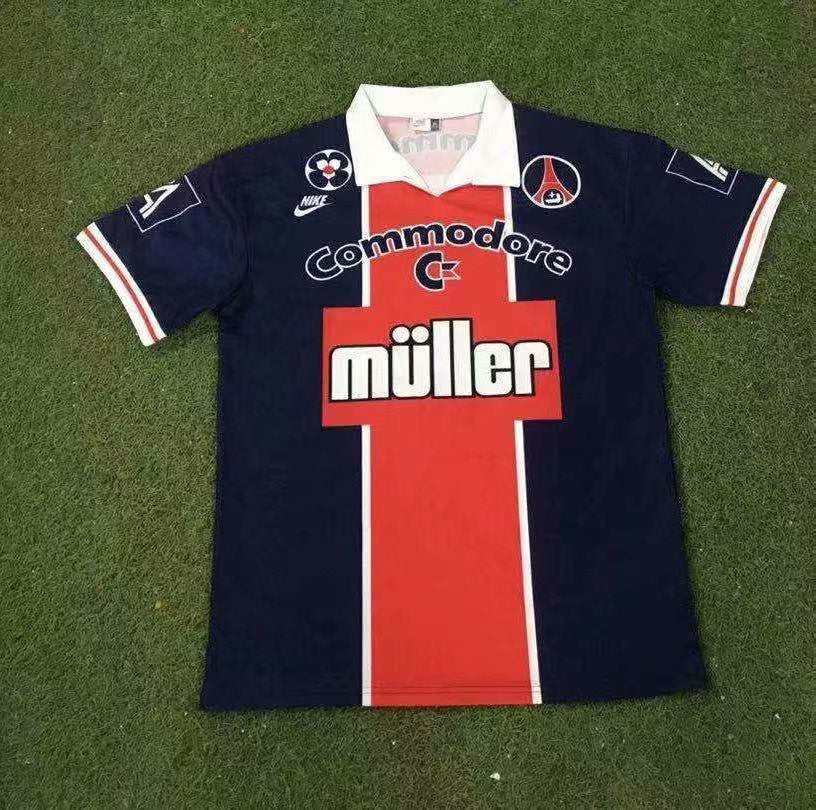 Maillot PSG Paris domicile 1991/92