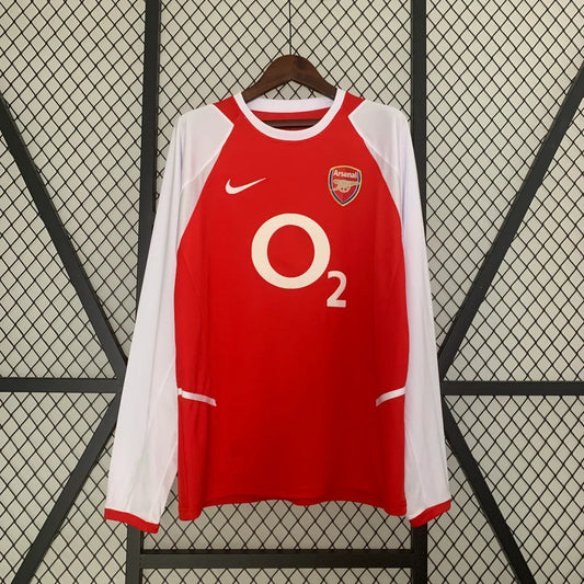 Maillot Arsenal domicile LS 2002/04