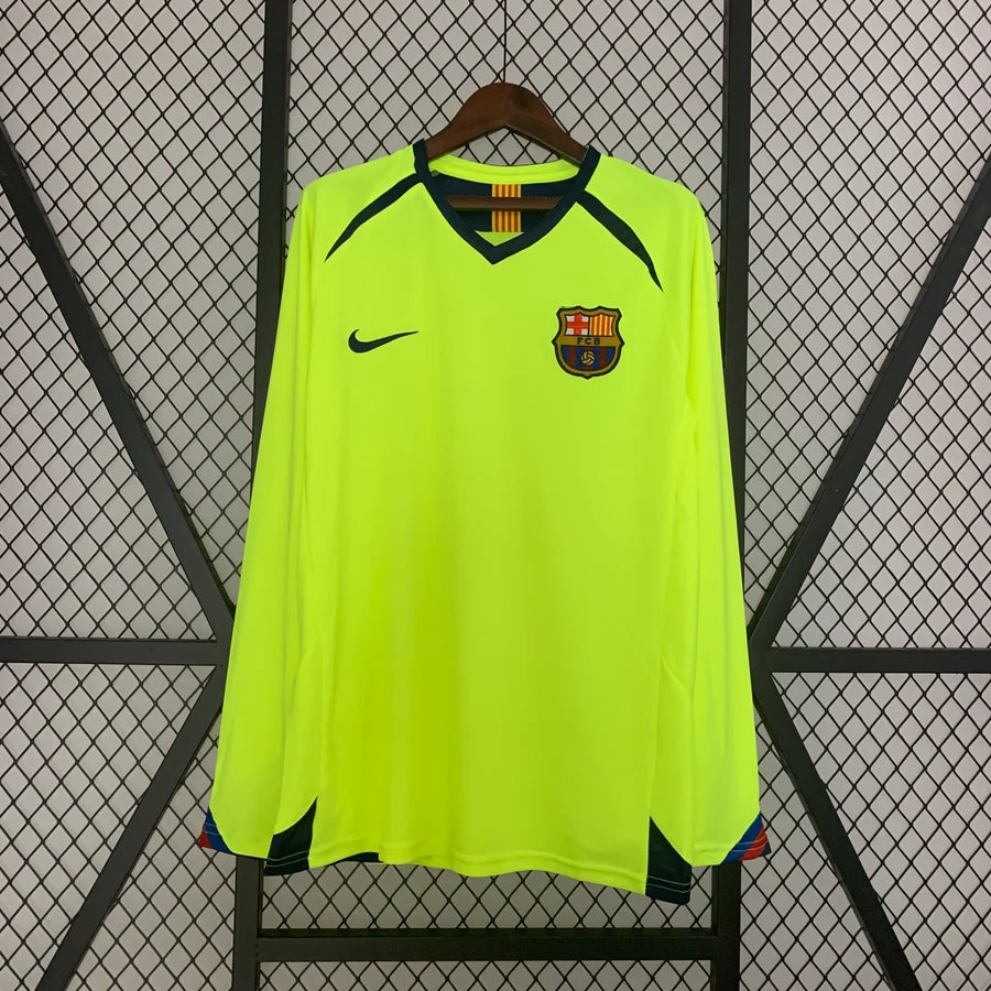 Maillot FC Barcelone/Barcelona extérieur LS 2005/06