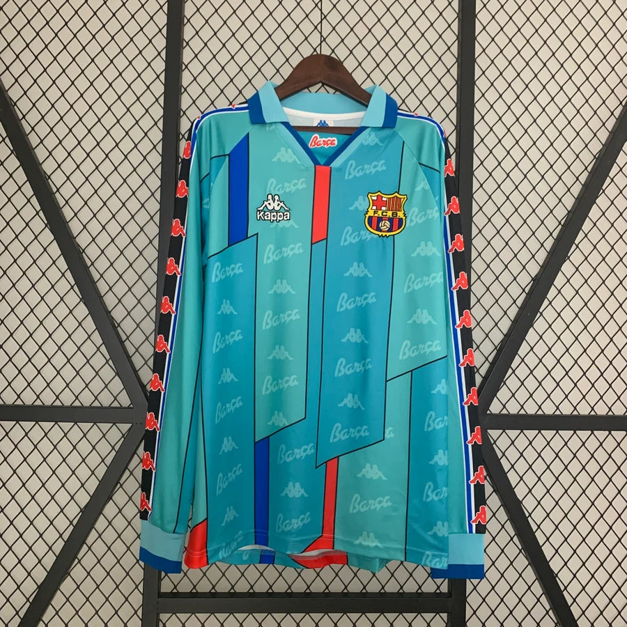 Maillot FC Barcelone/Barcelona extérieur LS 1996/97