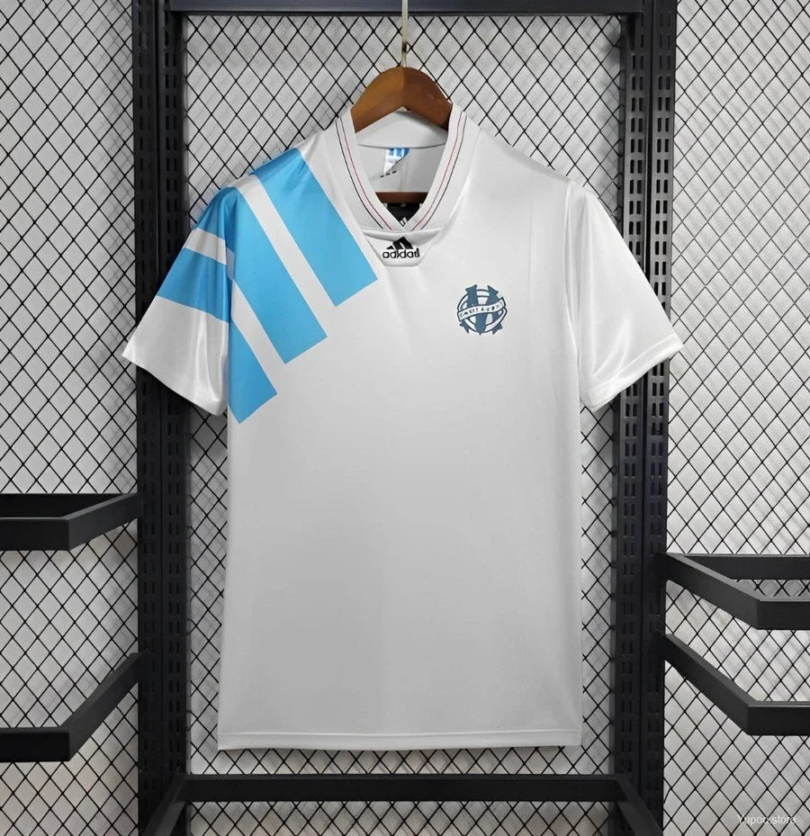 Maillot football rétro OM Marseille domicile 1992/93