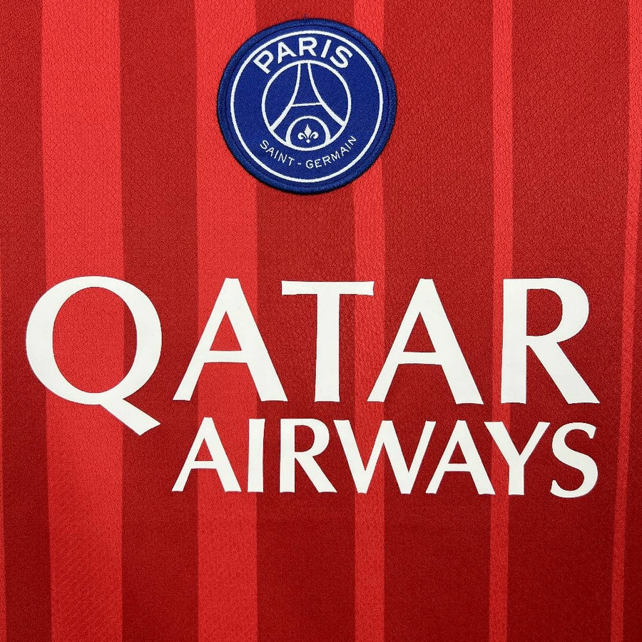 Maillot football PSG Paris third rouge 2025/26