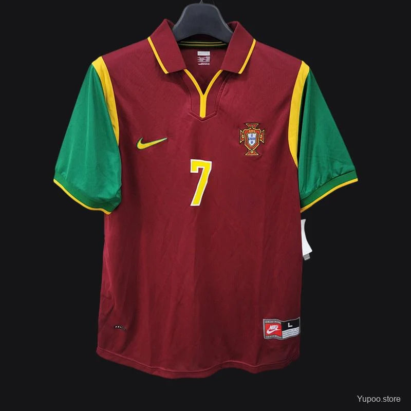 Maillot Portugal domicile FIGO 1999