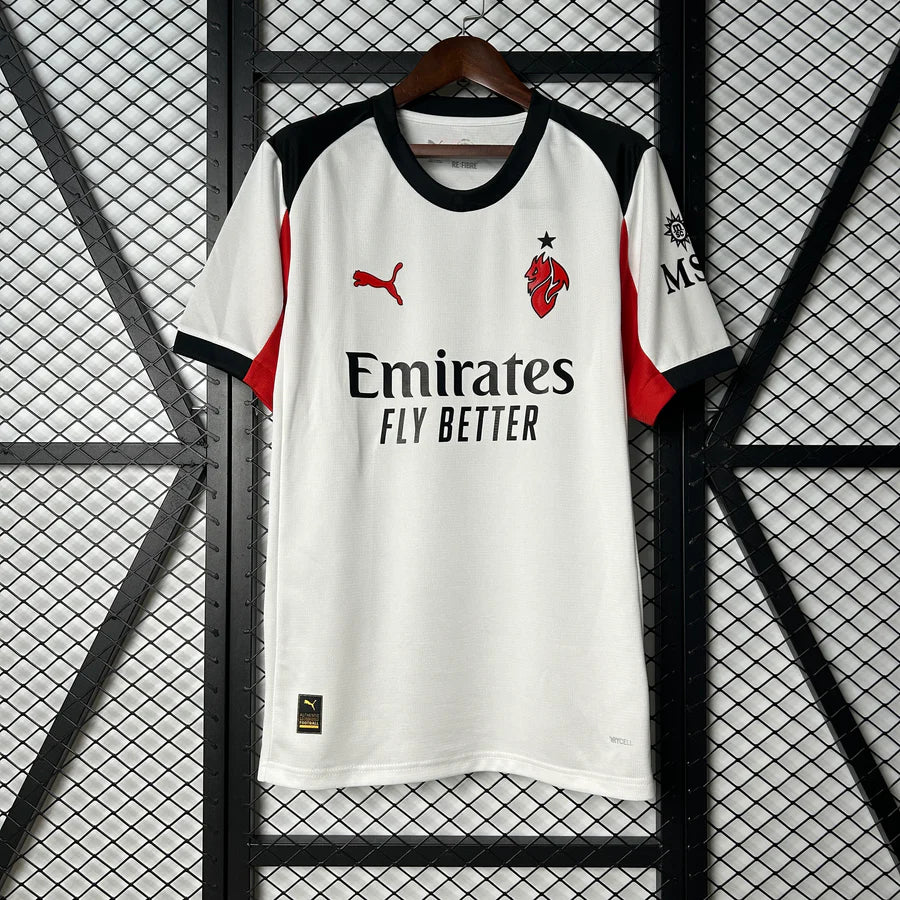 Maillot football Milan AC extérieur 2025/26