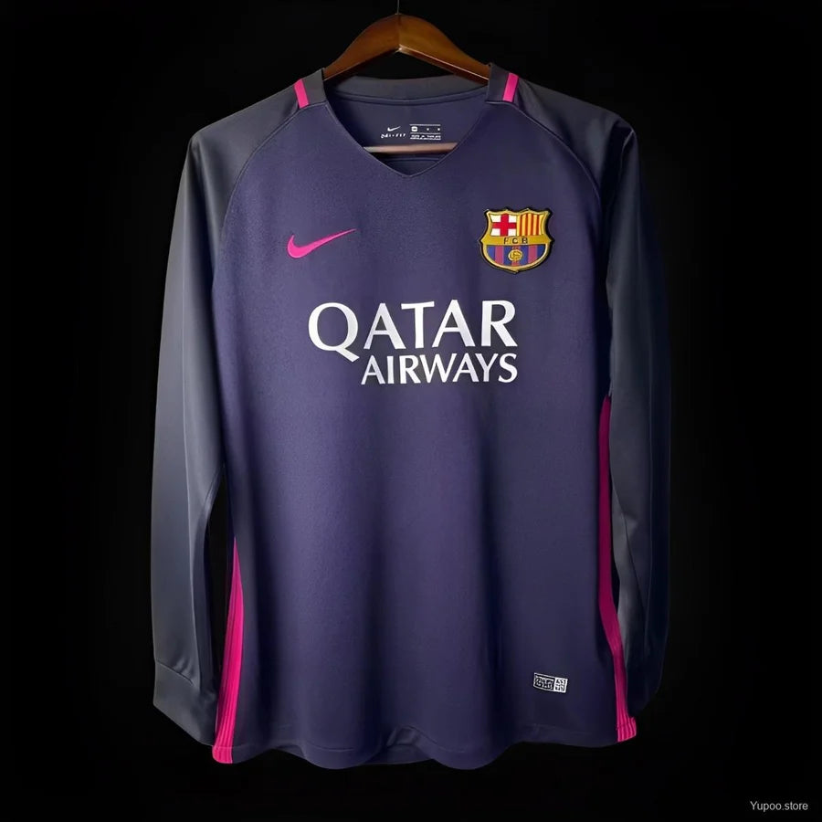 Maillot FC Barcelone/Barcelona extérieur LS 2016/17