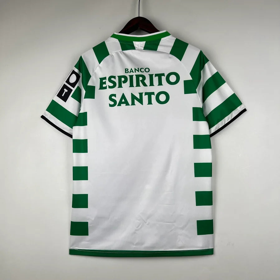 Maillot Sporting Lisbonne/Lisbon domicile 2003/04