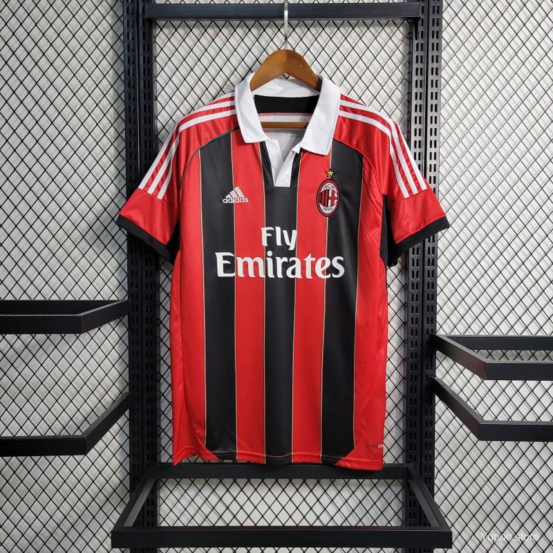 Maillot football Milan AC domicile 2012/13