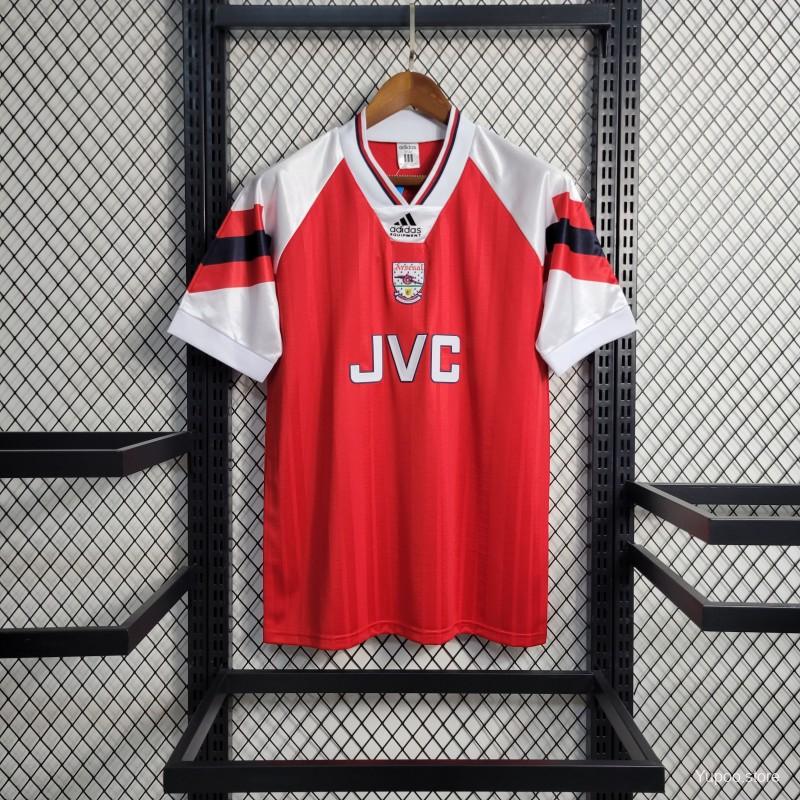 Maillot Arsenal domicile 1992/93