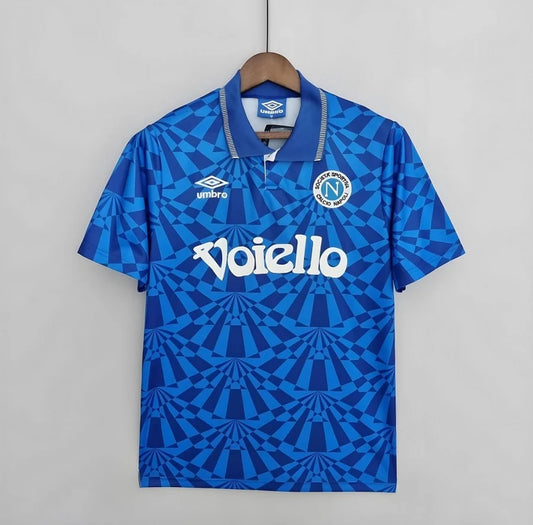 Maillot football Naples Napoli domicile 1991/93