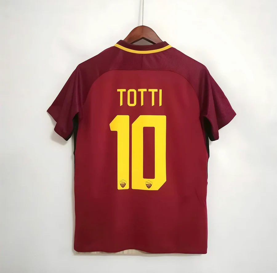 Maillot football AS Roma domicile 2017/18 TOTTI #10