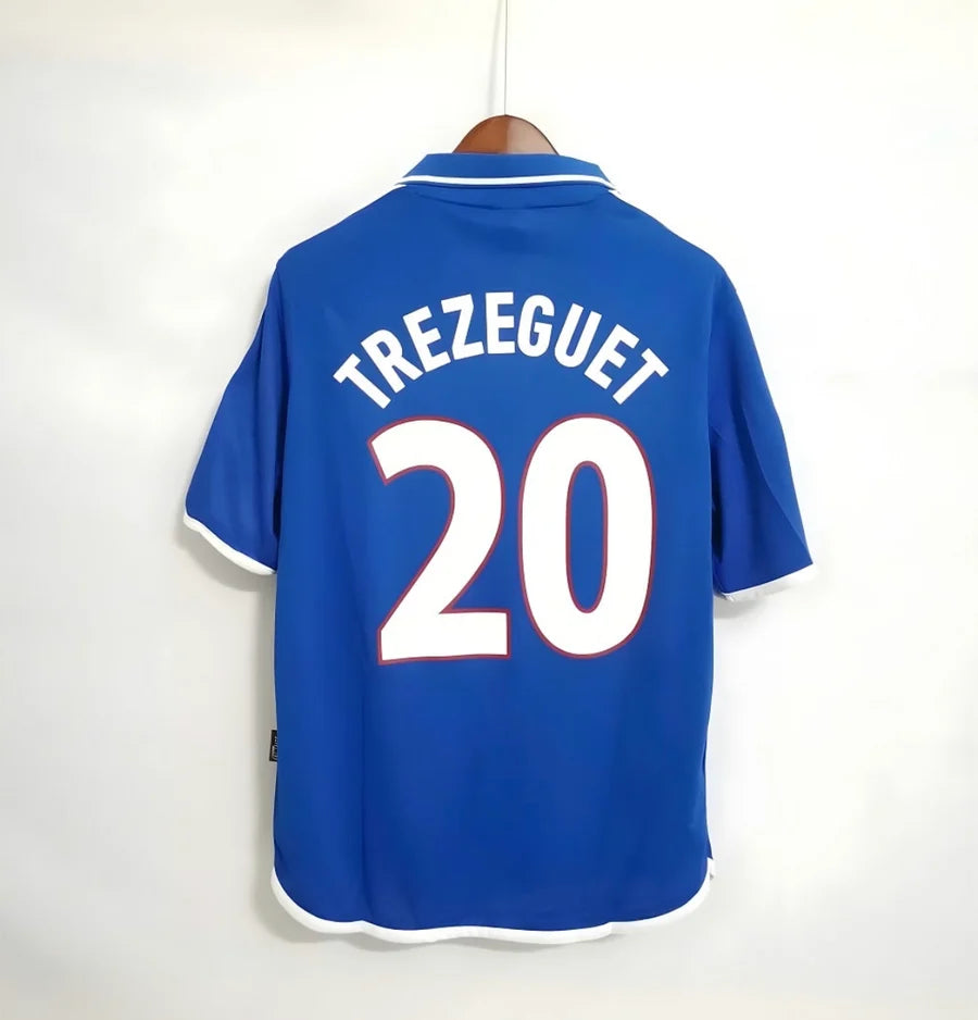 Maillot France domicile TREZEGUET 2000