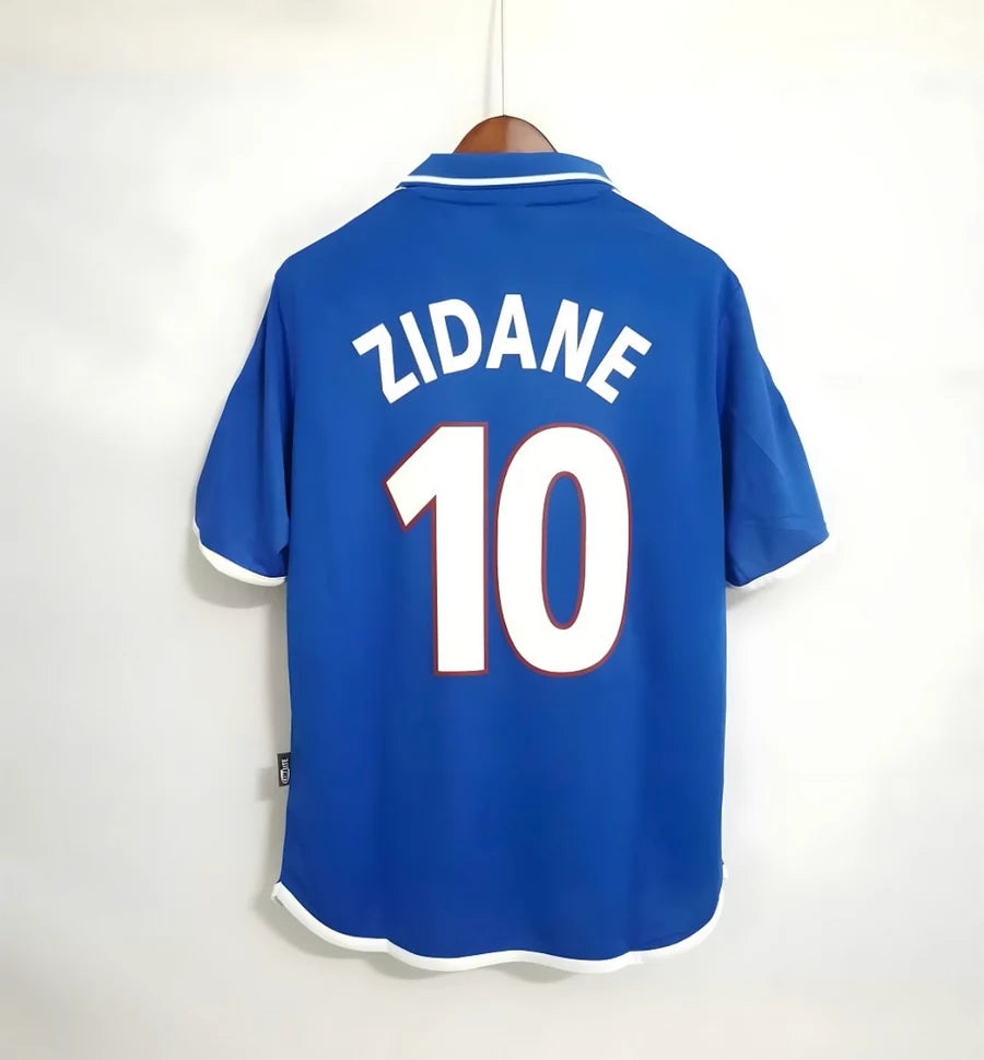 Maillot football France domicile 2000 ZIDANE #10