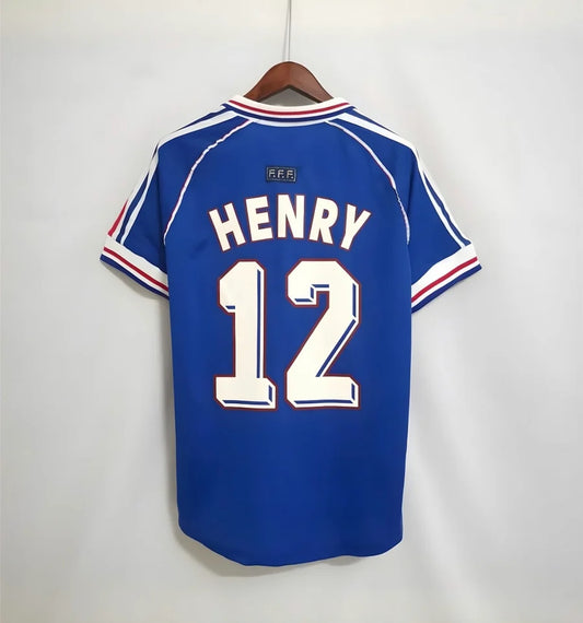Maillot France domicile HENRY 1998