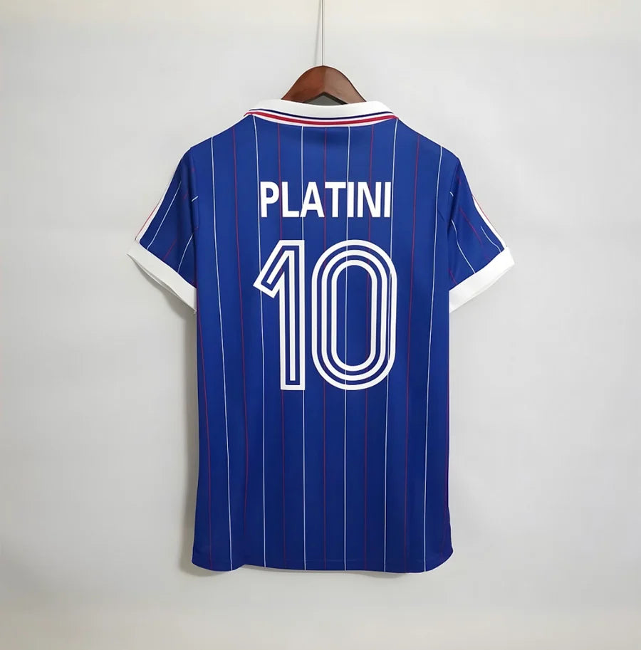 Maillot football France domicile 1982 PLATINI #10