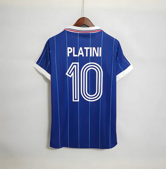 Maillot football France domicile 1982 PLATINI #10