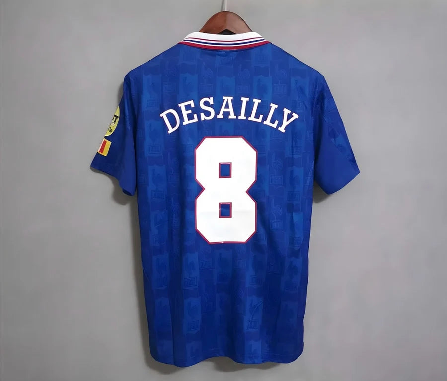 Maillot France domicile DESSAILLY 1996