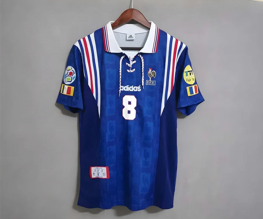 Maillot France domicile DESSAILLY 1996