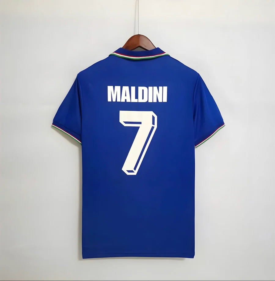 Maillot Italie/Italia domicile MALDINI 1990