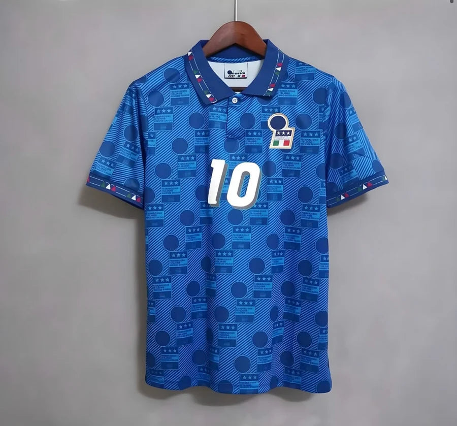 Maillot football Italie/Italia domicile 1994 R. BAGGIO #10
