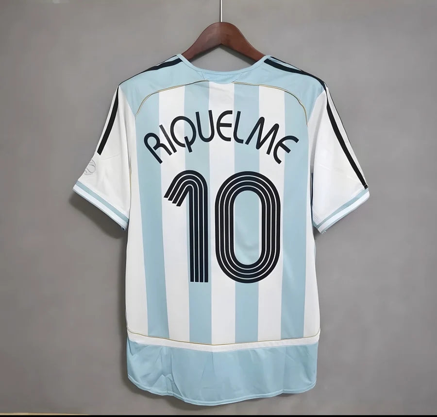 Maillot Argentine/Argentina RIQUELME domicile 2006
