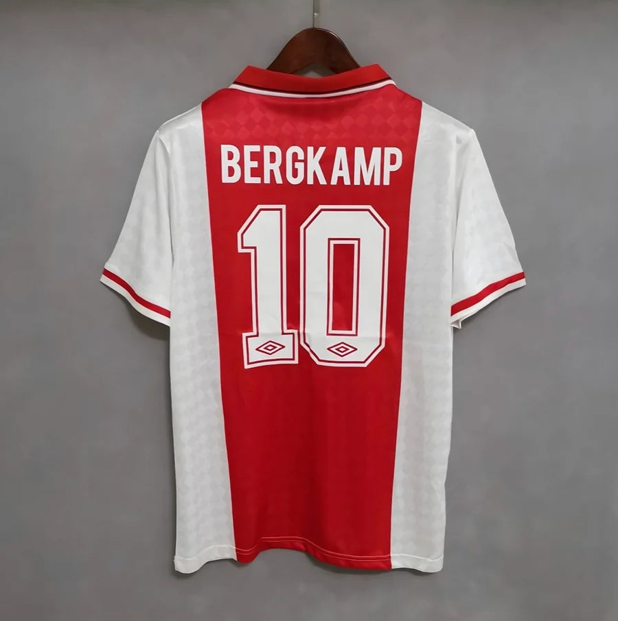 Maillot Ajax Amsterdam domicile BERGKAMP 1989/90
