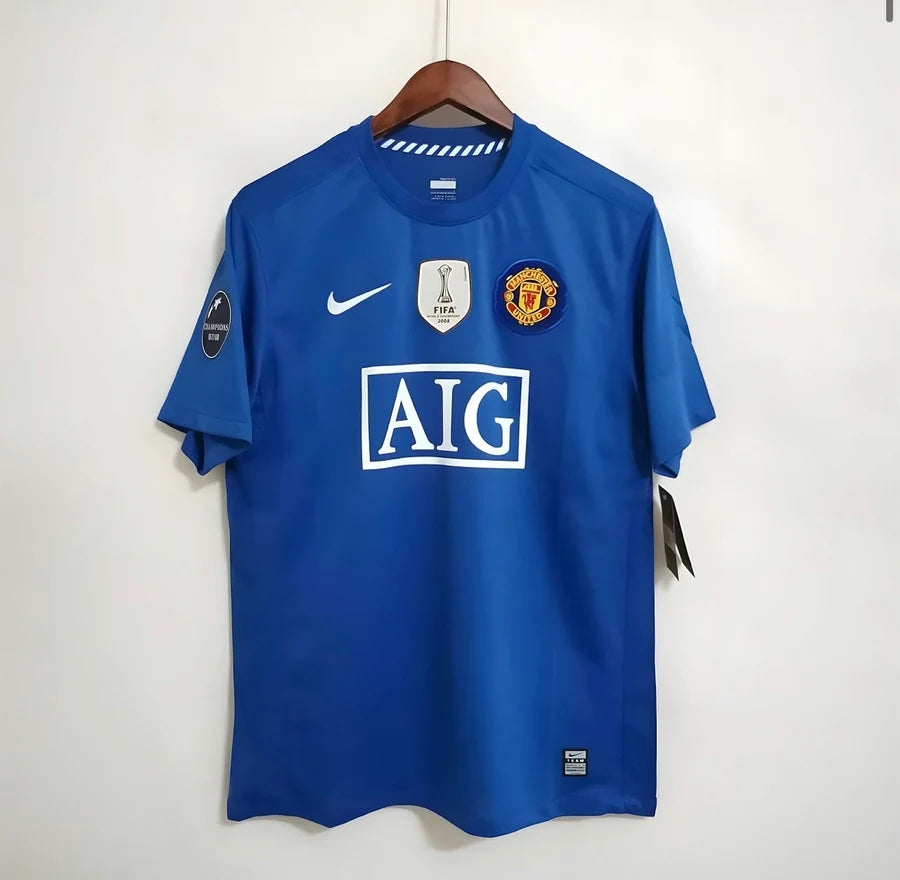 Maillot Manchester United RONALDO exterieur 2008/09
